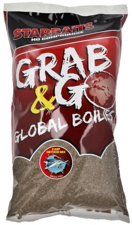 KRMENÍ STARBAITS - METHOD MIX GLOBAL - MEGA FISH / 1,8 kg