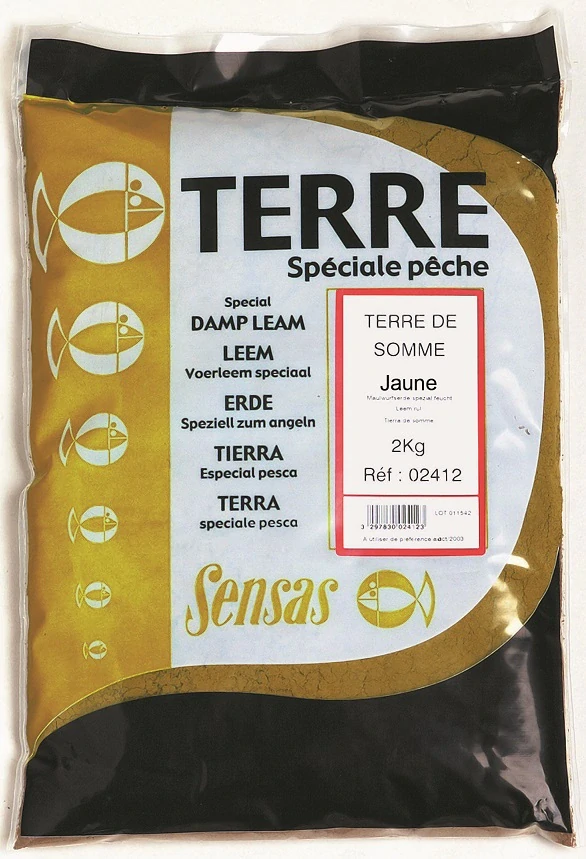 SENSAS ŽLUTÁ HLÍNA / 2 kg