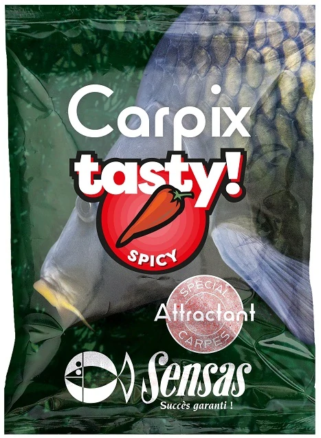 SENSAS CARPIX TASTY / PRÁŠKOVÝ POSILOVAČ SPICY - 300 g