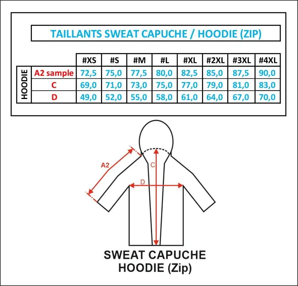 GARBOLINO MIKINA S KAPUCÍ 80’S série - ZIP