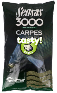KRMENÍ SENSAS - KARP TASTY ČESNEK / 1 kg