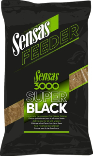 KRMENÍ SENSAS SUPER BLACK - FEEDER / 1 kg