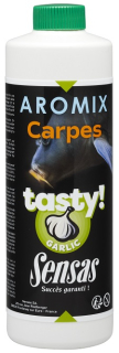 SENSAS AROMIX KAPR - TASTY / ČESNEK 500 ml
